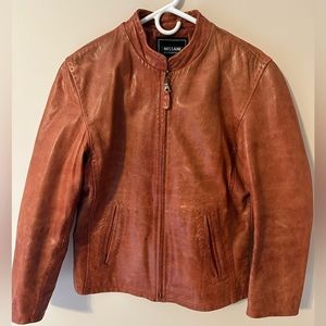 Missani Le Collection Woman’s Leather Jacket Size XL (True Fit is Large)